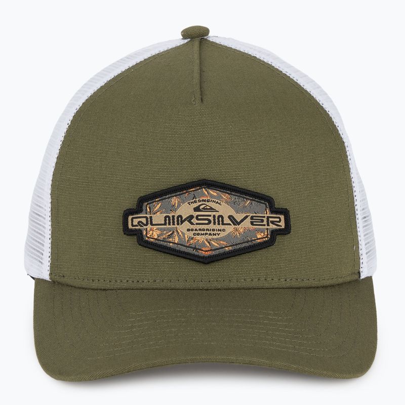 Men's Quiksilver Riding Around Trucker grape leaf baseball cap 2