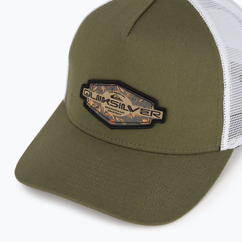 Men's Quiksilver Riding Around Trucker grape leaf baseball cap 3