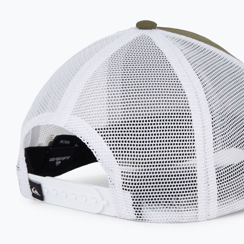 Men's Quiksilver Riding Around Trucker grape leaf baseball cap 4