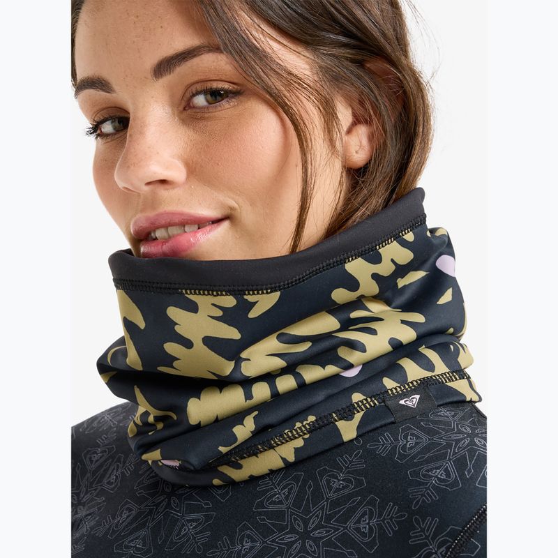 Women's snood ROXY Lana fennel seed/big flower