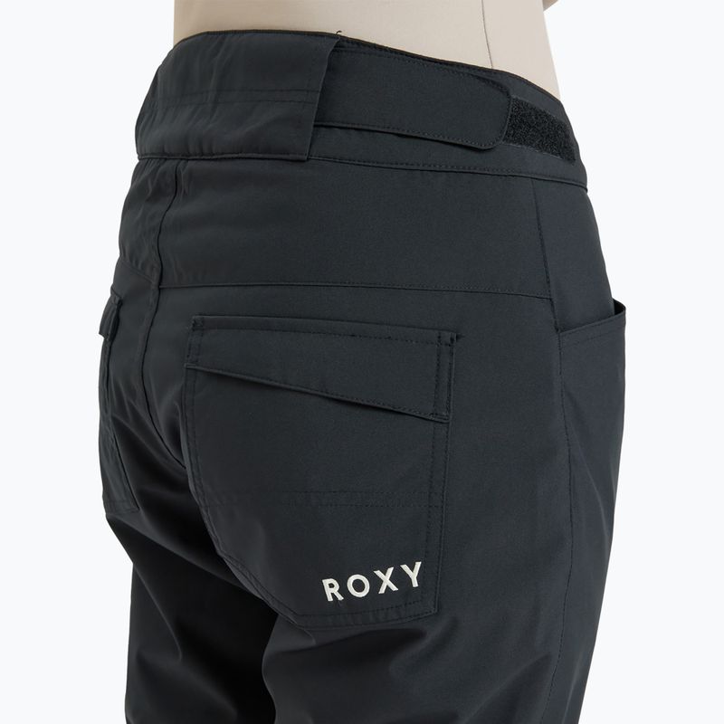 Women's snowboard trousers ROXY Backyard true black 4