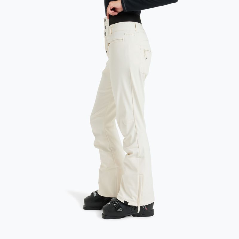Women's snowboard trousers ROXY Rising High whisper white 4