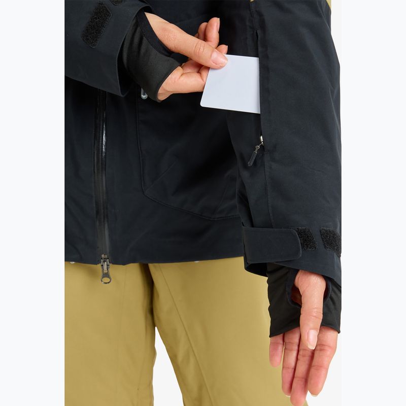 Women's snowboard jacket ROXY Gore-Tex Stretch Purelines fennel seed 12