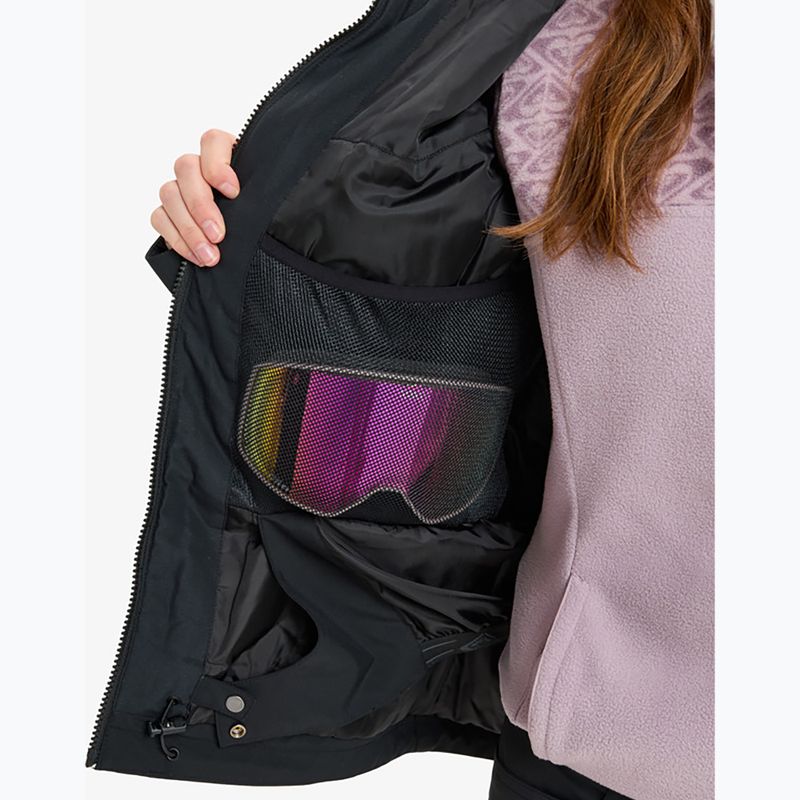 Women's snowboard jacket ROXY Free Jet Block true black 10