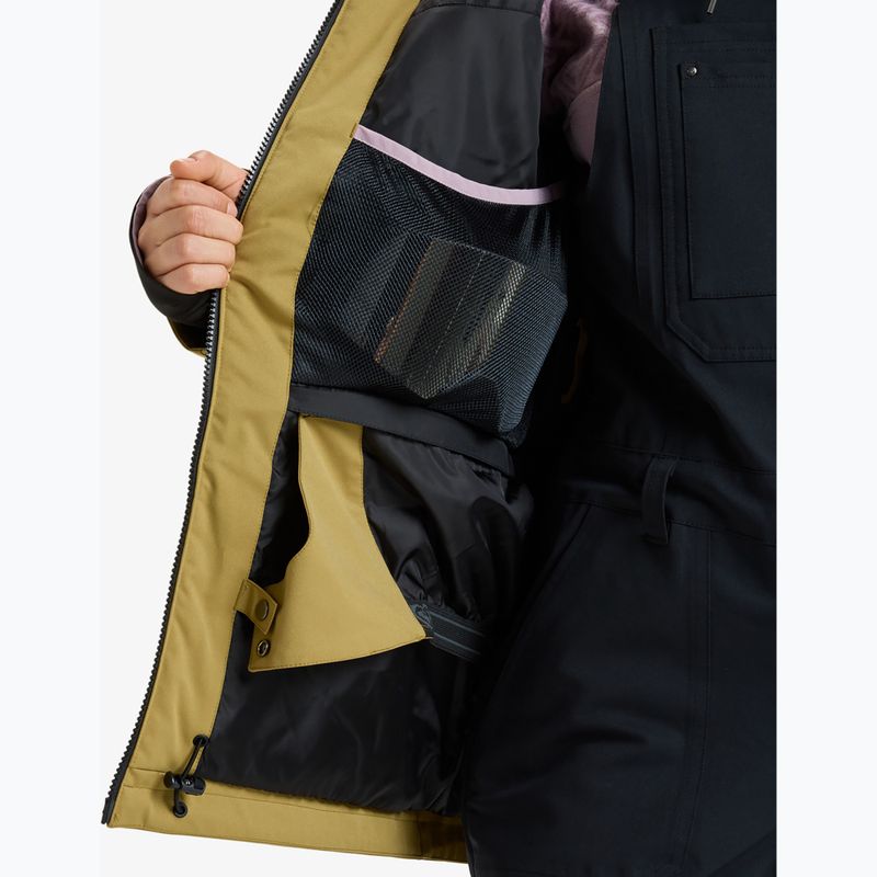 Women's snowboard jacket ROXY Stated fennel seed/big flower 11