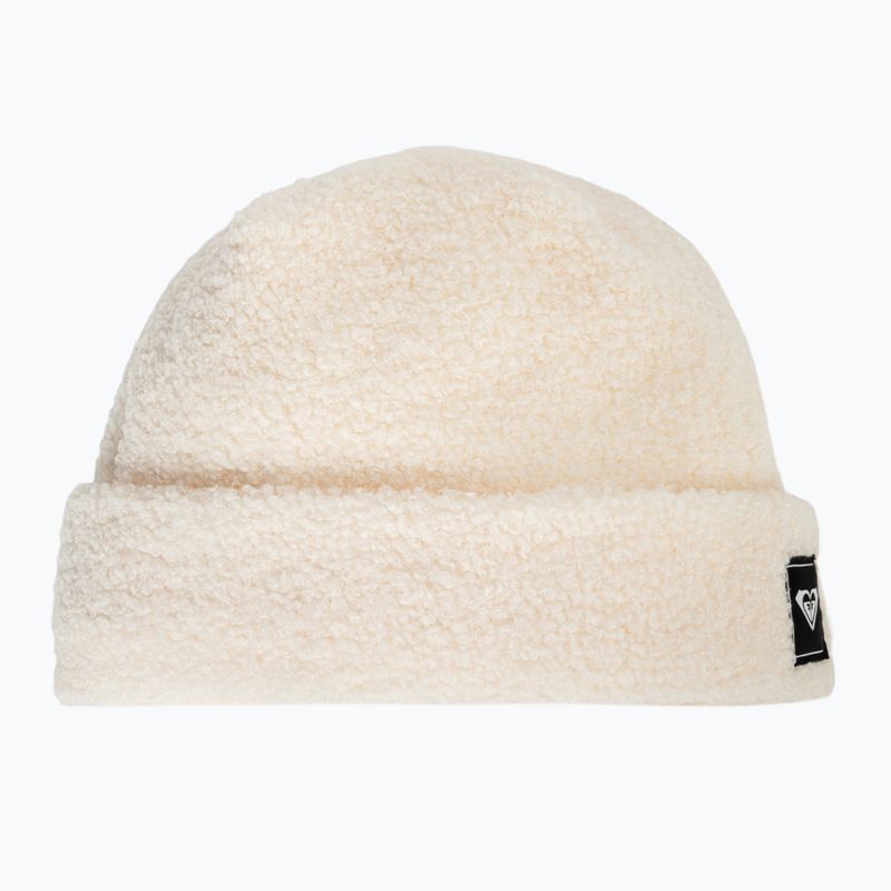 Women's winter hat ROXY Valwood Beanie whisper white