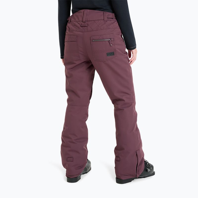 Women's snowboard trousers ROXY Nadia huckleberry 2