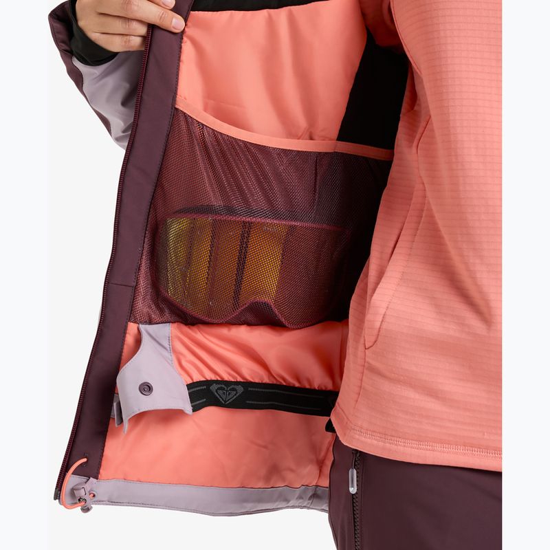 Women's snowboard jacket ROXY Stormdash huckleberry 12