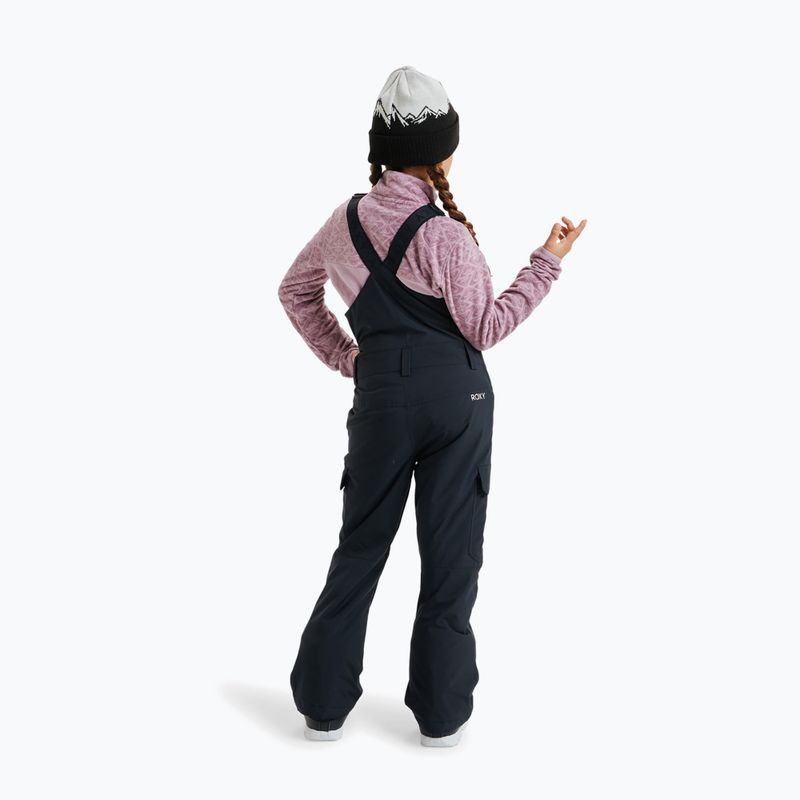 Children's snowboard trousers ROXY Non Stop Bib true black 7