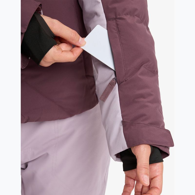 Women's snowboard jacket ROXY Snowdrift huckleberry 11