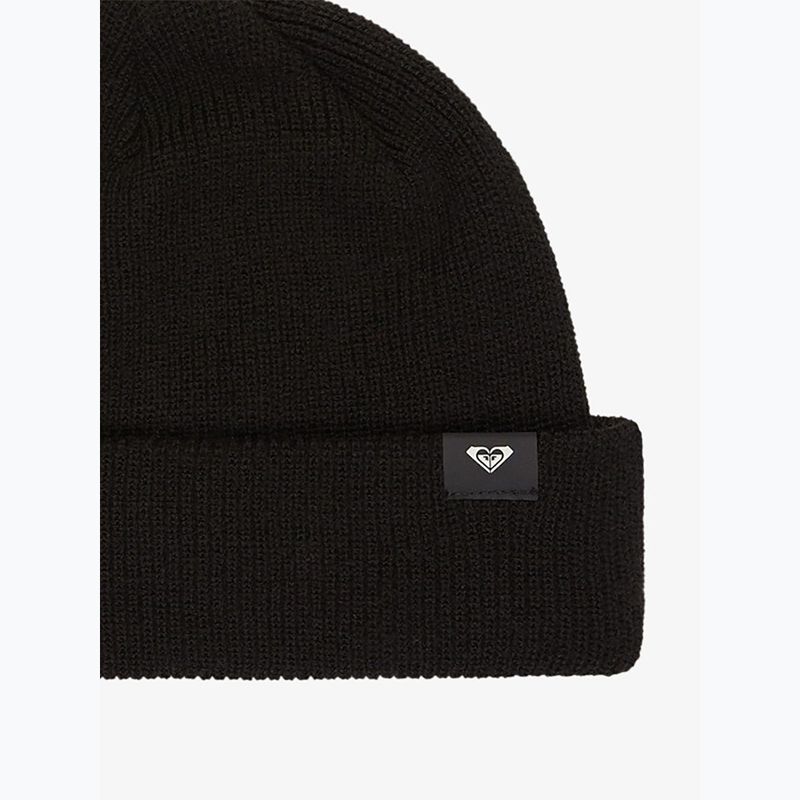 Women's winter hat ROXY Folker Beanie true black 3