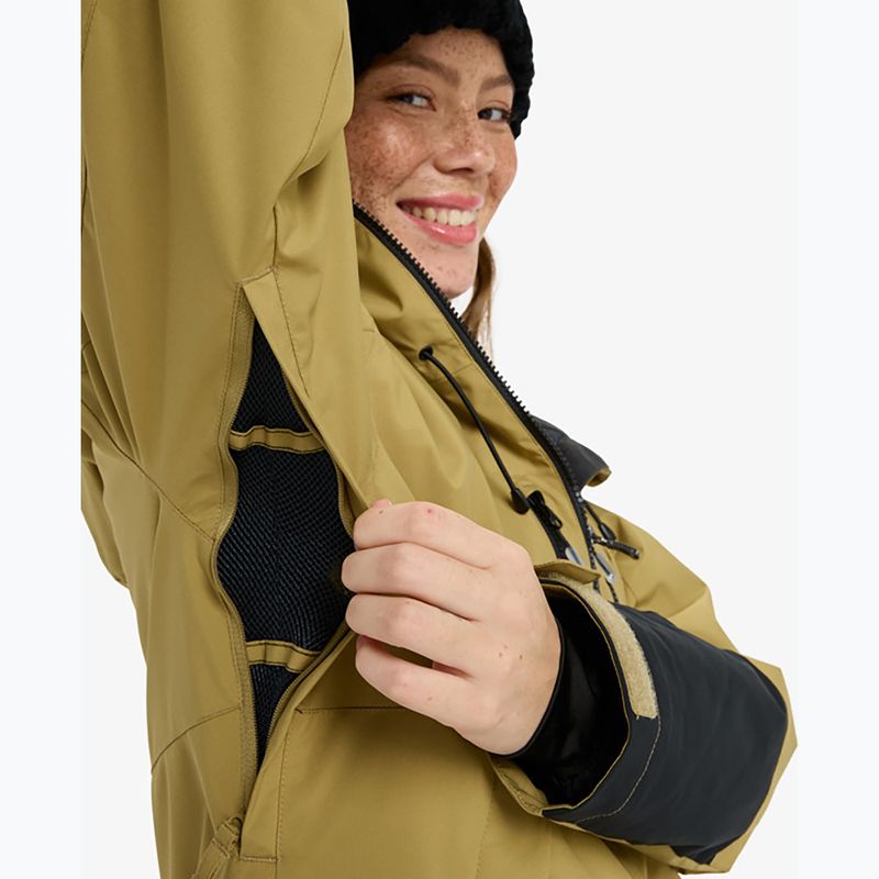 Women's snowboard jacket ROXY Upwards fennel seed 8