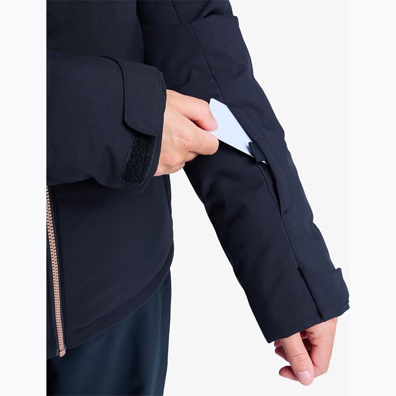 Women's snowboard jacket ROXY Snowhill Puffy true black 10