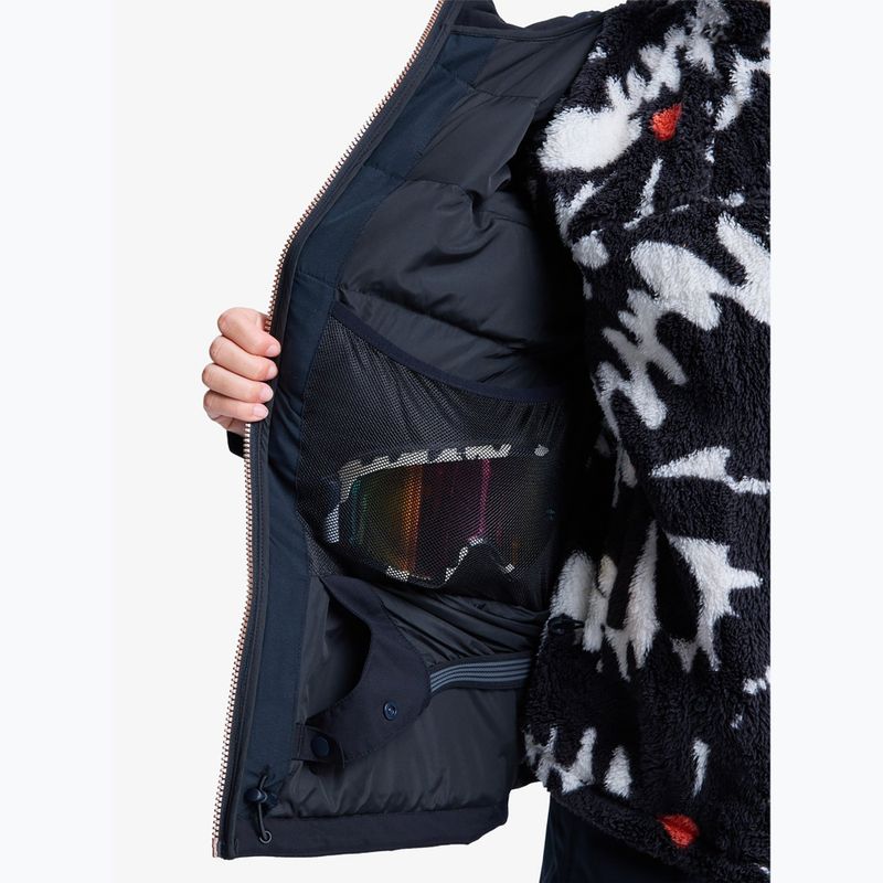 Women's snowboard jacket ROXY Snowhill Puffy true black 12