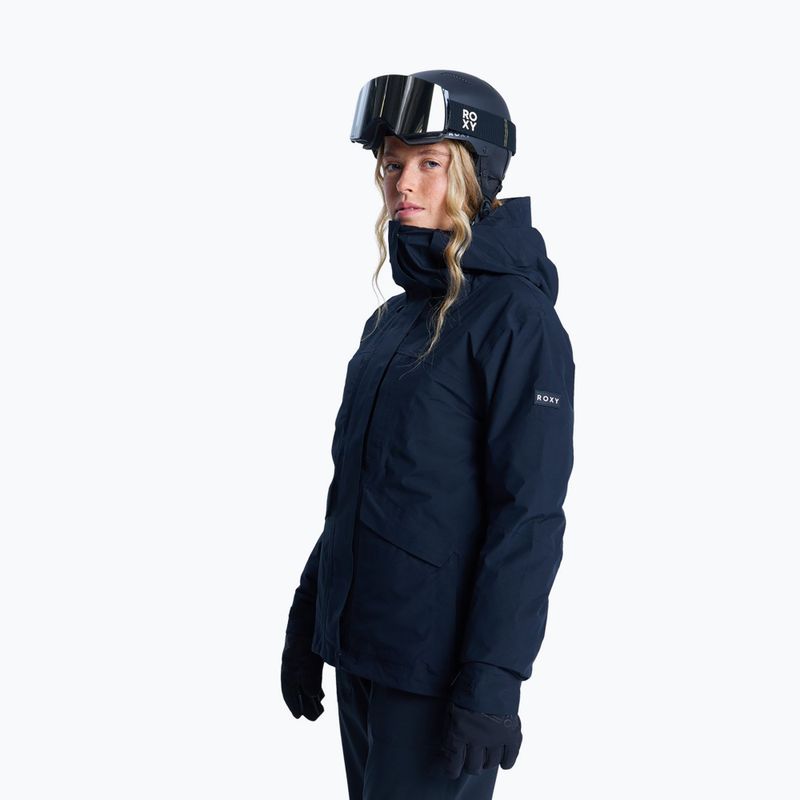 Women's snowboard jacket ROXY Gore-Tex Stormday true black 4