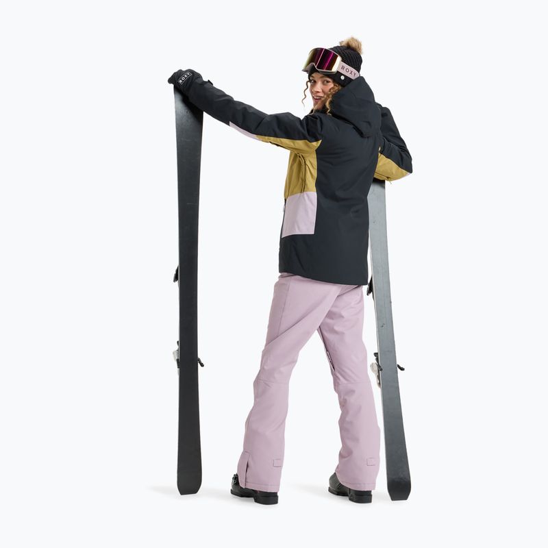 Women's snowboard jacket ROXY Stormdash fennel seed 4