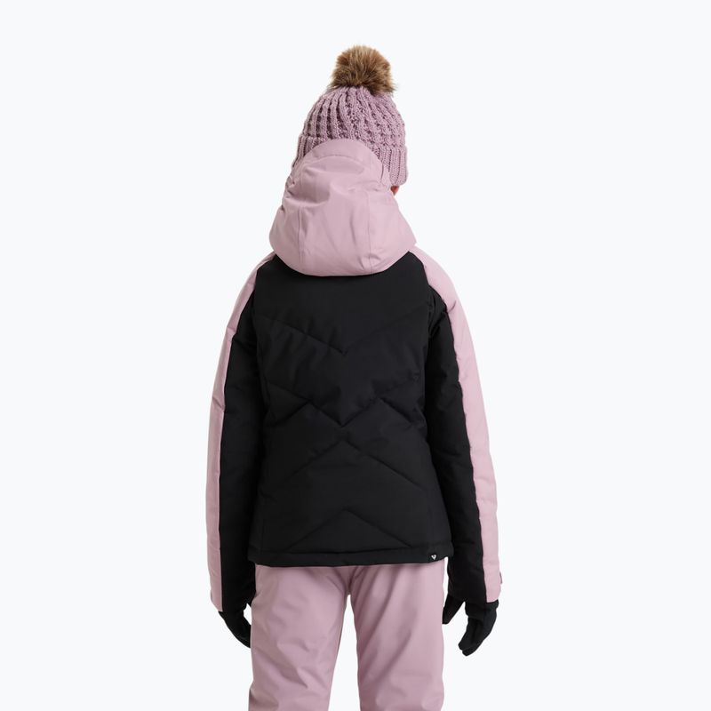 Children's snowboard jacket ROXY Snowsylva true black 3