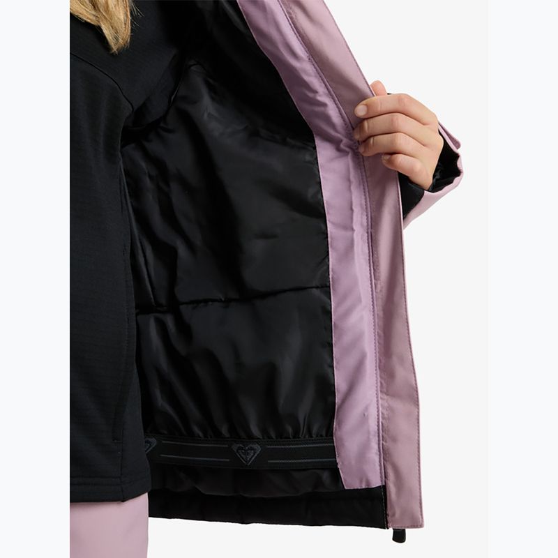 Children's snowboard jacket ROXY Snowsylva true black 8