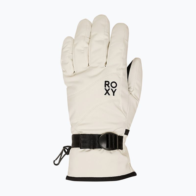 Women's snowboard gloves Roxy Jetty Solid whisper white 2