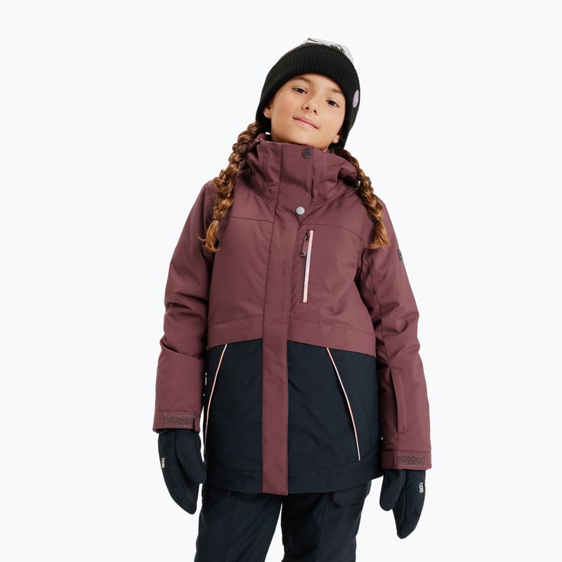 Children's snowboard gloves Roxy Jetty Solid Mitt true black 5