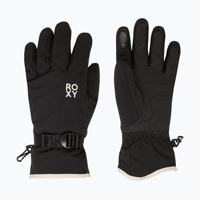 Women's snowboard gloves Roxy Jetty Solid true black