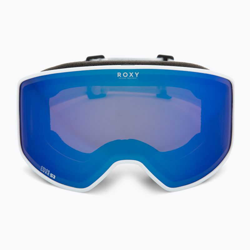 Women's snowboard goggles ROXY Storm W white/clux ml blue 2
