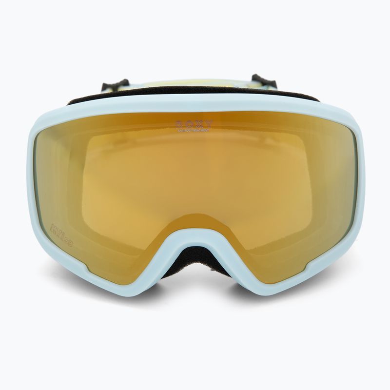 Children's snowboard goggles ROXY Missy big flowers/clux ml light blue 2