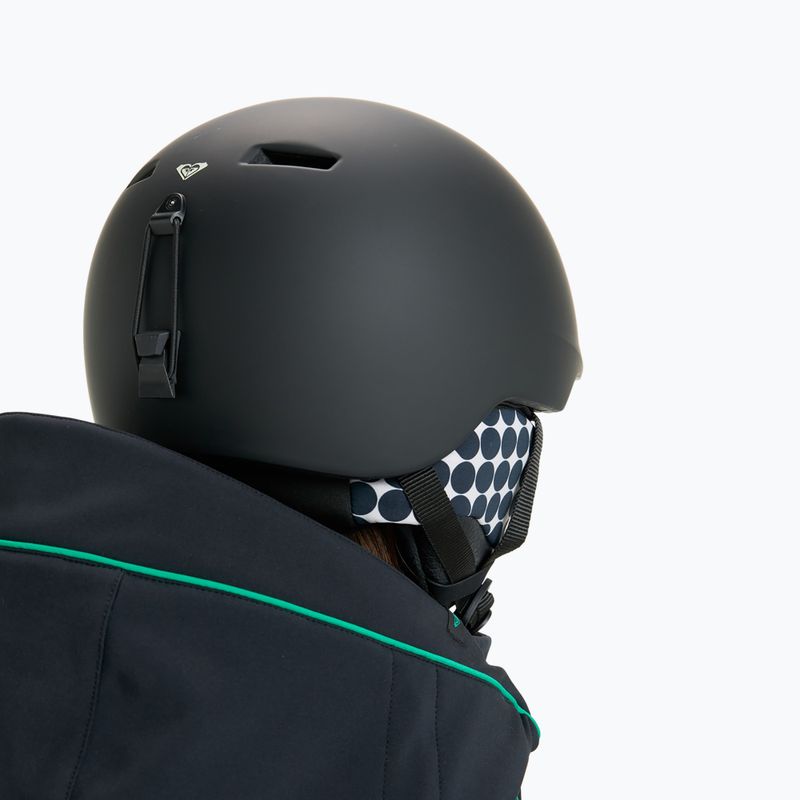 Snowboard helmet ROXY Angie anthracite sol searcher ditsy 6