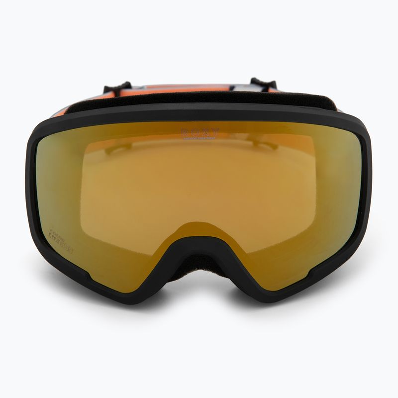 Children's snowboard goggles ROXY Missy big flowers/clux ml orange 2