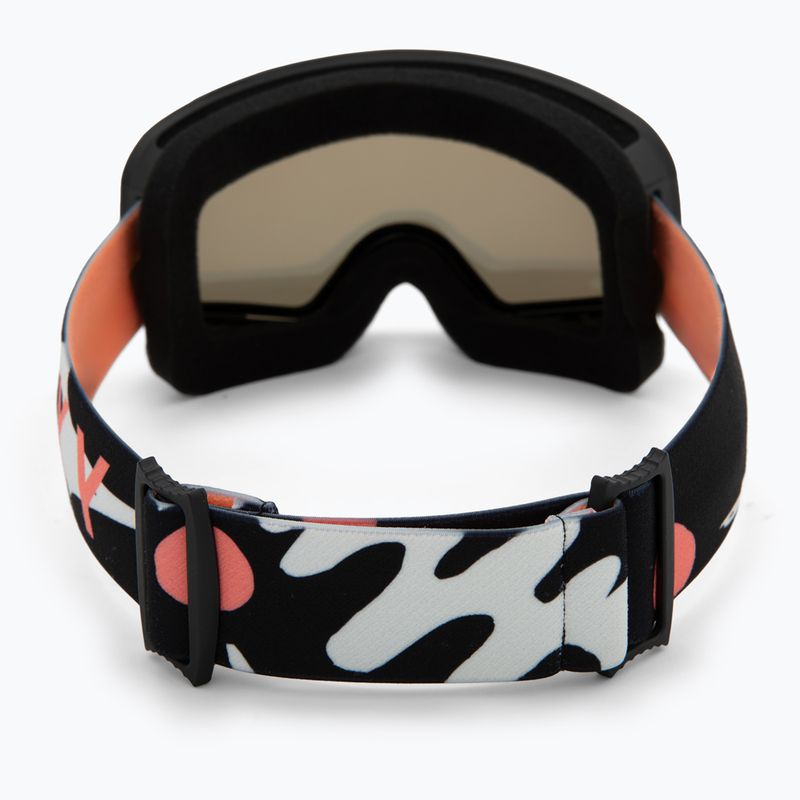 Children's snowboard goggles ROXY Missy big flowers/clux ml orange 3
