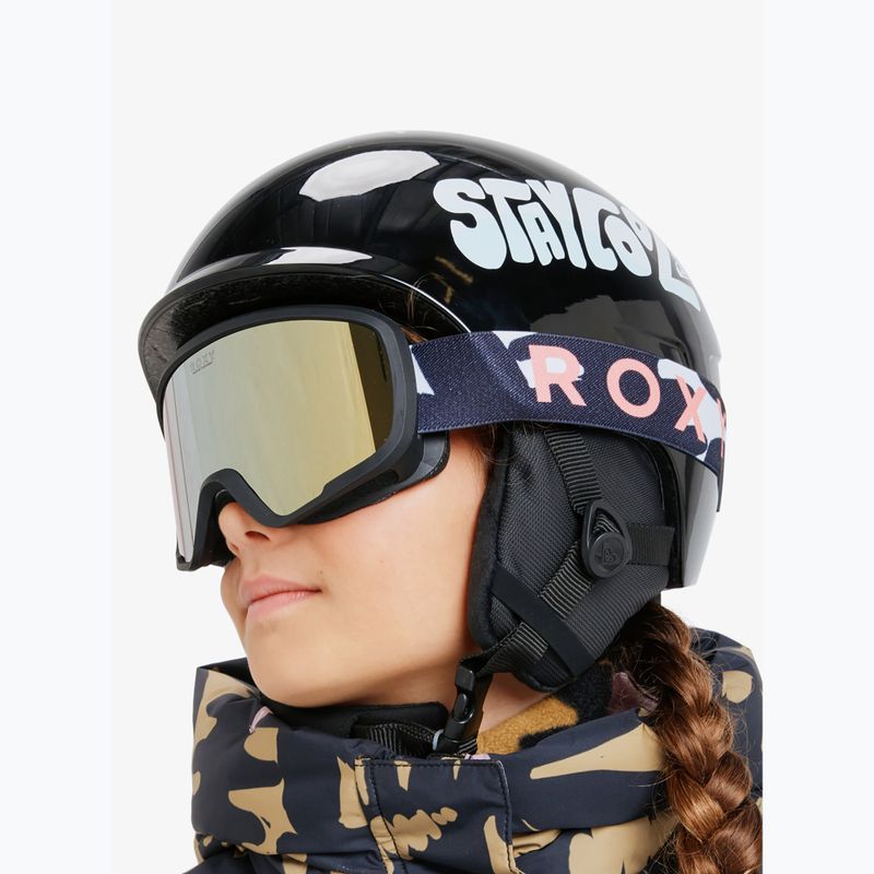 Children's snowboard goggles ROXY Missy big flowers/clux ml orange 12