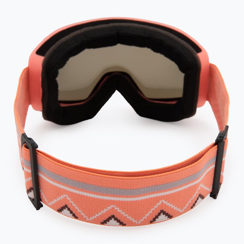Women's snowboard goggles ROXY Izzy coral chic/clux ml l purple 3
