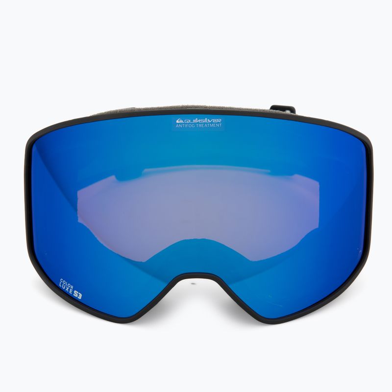 Snowboard goggles Quiksilver Storm black/black clux ml blue 2