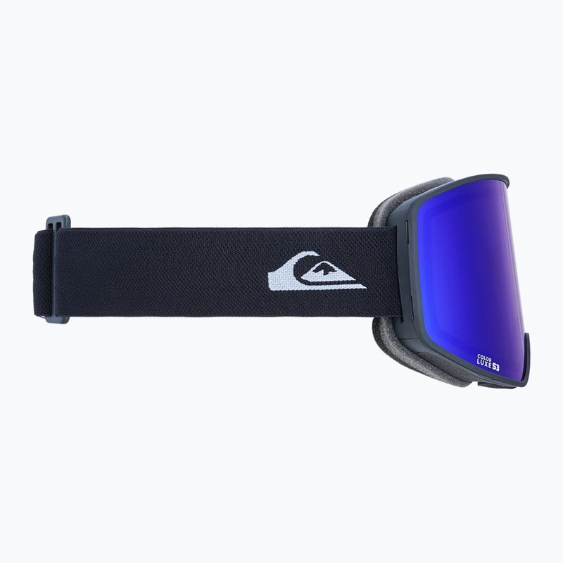 Snowboard goggles Quiksilver Storm black/black clux ml blue 3