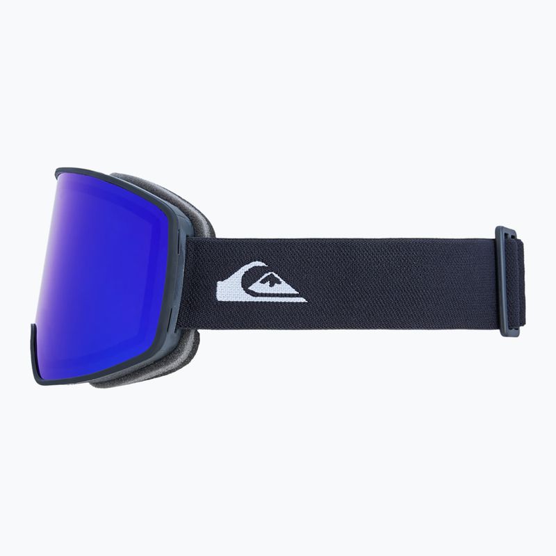 Snowboard goggles Quiksilver Storm black/black clux ml blue 4