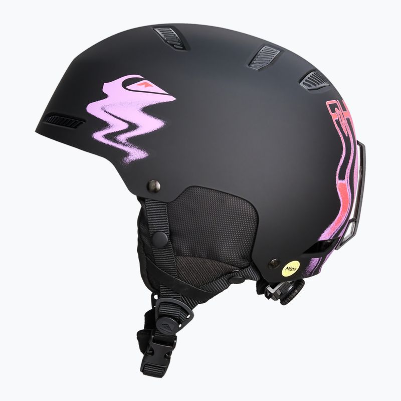 Ski helmet Quiksilver Lawson Mips black melt away 2