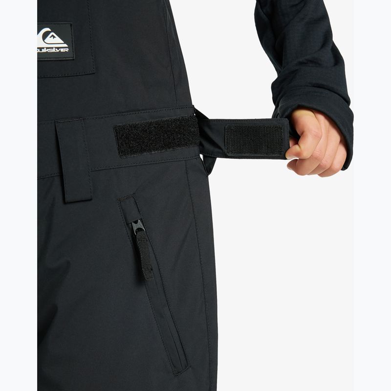 Children's snowboard trousers Quiksilver Mash Up Bib true black 7