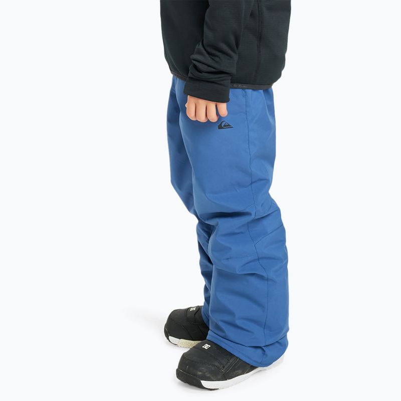 Children's snowboard trousers Quiksilver Estate true navy 4