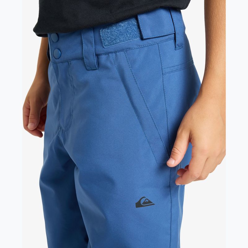 Children's snowboard trousers Quiksilver Estate true navy 6
