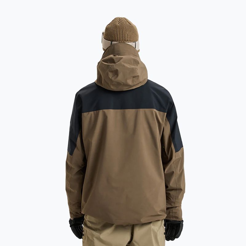 Children's snowboard jacket Quiksilver Forever Stretch GTX canteen 3