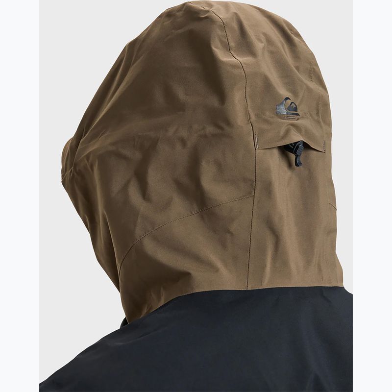 Children's snowboard jacket Quiksilver Forever Stretch GTX canteen 5