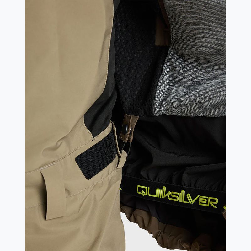 Children's snowboard jacket Quiksilver Forever Stretch GTX canteen 11