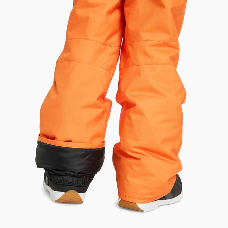 Children's snowboard trousers Quiksilver Estate orange peel 9