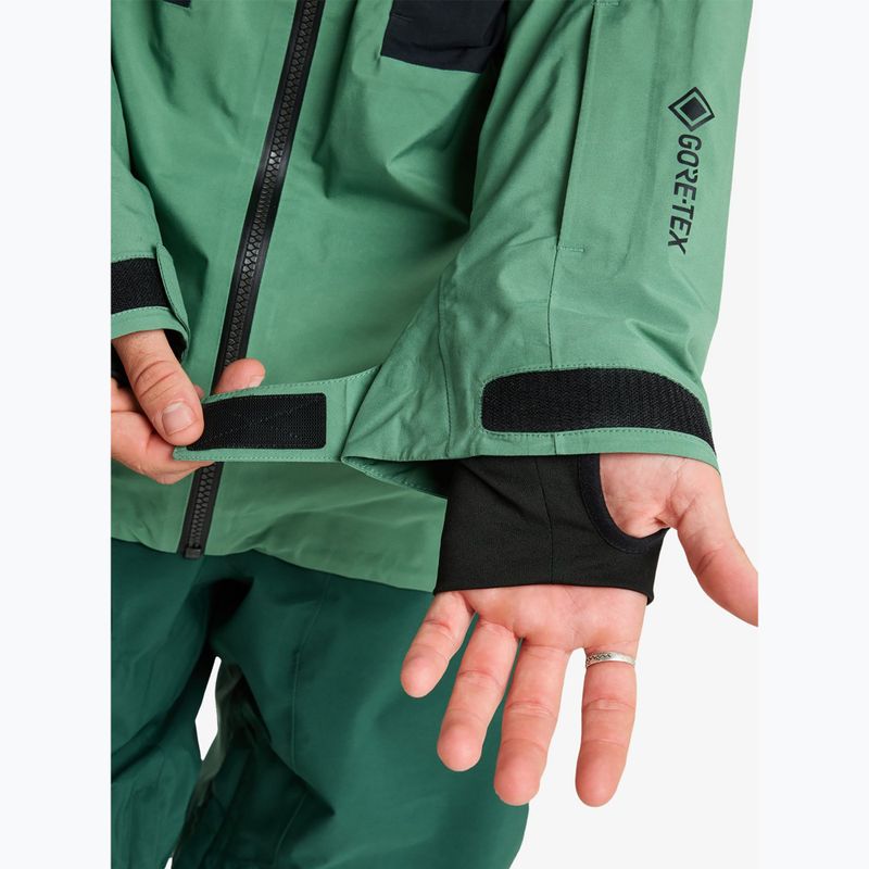 Children's snowboard jacket Quiksilver Forever Stretch GTX dark ivy 6