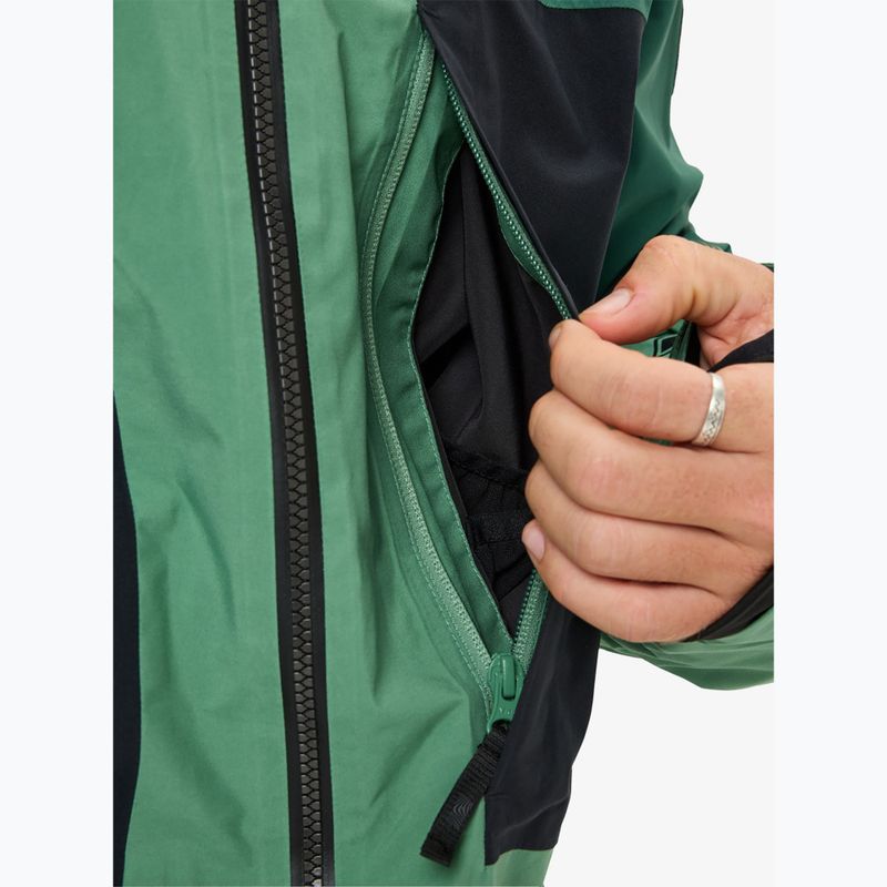 Children's snowboard jacket Quiksilver Forever Stretch GTX dark ivy 7