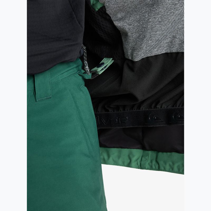 Children's snowboard jacket Quiksilver Forever Stretch GTX dark ivy 13