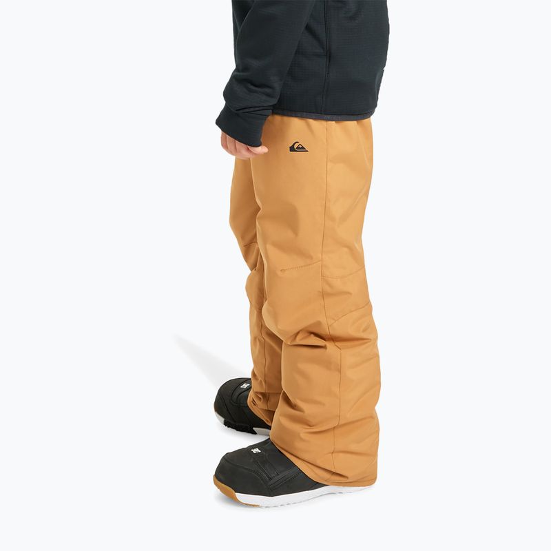 Children's snowboard trousers Quiksilver Estate almond 4