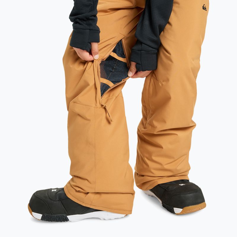 Children's snowboard trousers Quiksilver Estate almond 5