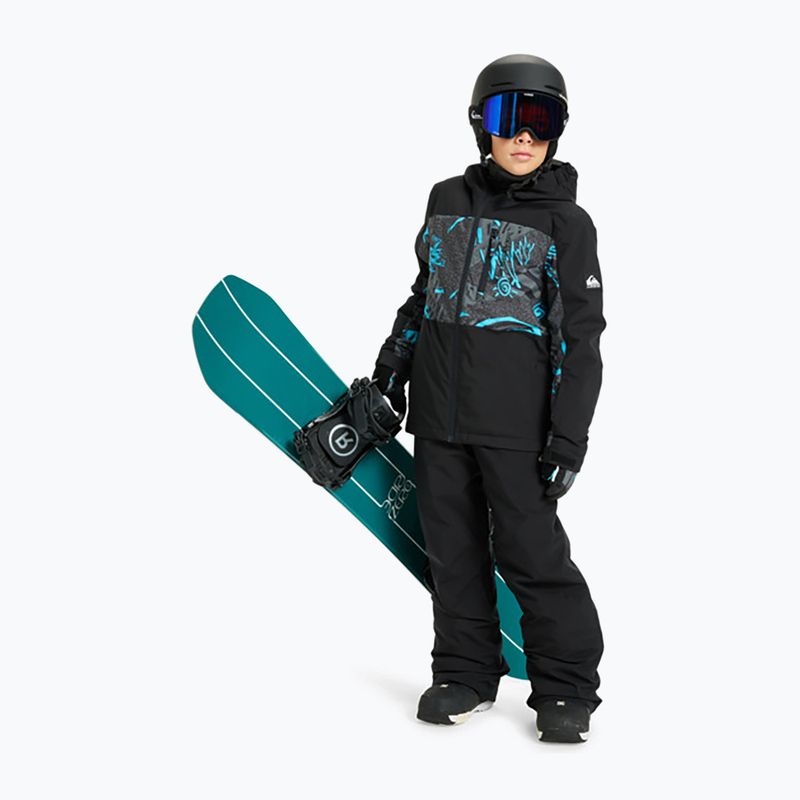 Children's snowboard trousers Quiksilver Estate true black 2