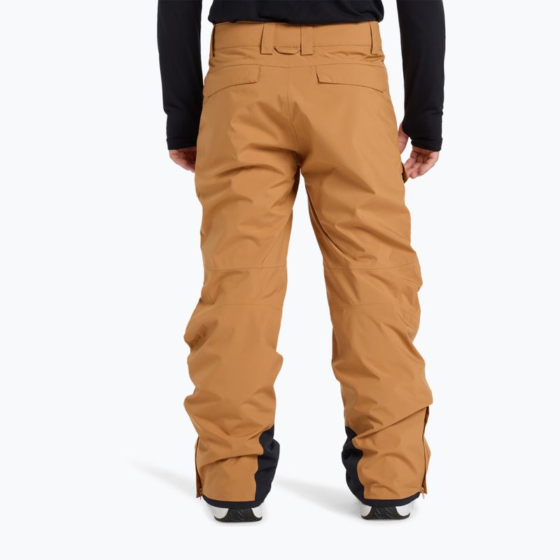 Men's snowboard trousers Quiksilver Utility almond 3
